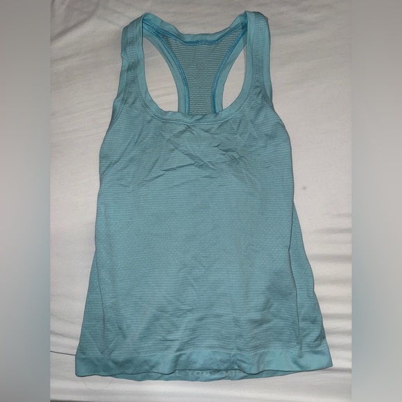 Lululemon Light Blue Swiftly Tech Racerback Tank Top - Picture 1 of 2